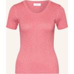 Rosa Darling Harbour T-Shirts mit Glitzer aus Viskose für Damen Größe S 