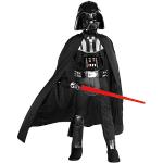 Schwarze Star Wars Darth Vader Ganzkörperkostüme aus Polyester für Kinder Größe 140 