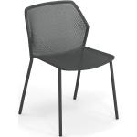 Industrial EMU Gartenmöbel Designer Stühle strukturiert aus Eisen 