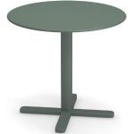 Darwin Tisch, Ø 80 cm, dunkelgrün
