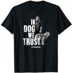 Schwarze The Walking Dead Daryl Dixon T-Shirts mit Tiermotiv für Herren Größe S 