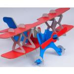 Weiße Flugzeug Spielzeuge aus Papier für 3 - 5 Jahre 