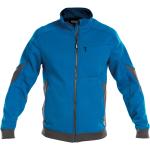Himmelblaue Bestickte Dassy Sweatshirts mit Reißverschluss enganliegend Größe L 