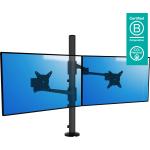 Schwarze DATAFLEX Viewlite Monitorständer & Monitorhalterungen aus Metall Breite 0-50cm, Höhe 0-50cm, Tiefe 0-50cm 
