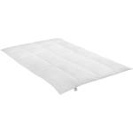 Weiße IRISETTE Nachhaltige Daunendecken & Daunenbettdecken aus Textil 135x200 für den für den Winter 