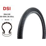 Dave Smith 26 Zoll DSI 50-559 City Bike Trekking 26x2.0 black tire