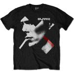 Schwarze David Bowie Herrenbandshirts Größe XL 