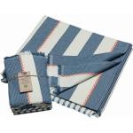 Blaue Gestreifte David Fussenegger Decken aus Textil 2-teilig 