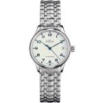 Silberne Davosa Armbanduhren aus Edelstahl mit Edelstahlarmband 