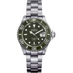 Grüne Davosa Ternos Armbanduhren zum Tauchen 