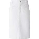 Weiße Jeansröcke aus Baumwolle maschinenwaschbar für Damen Größe M 