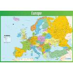 Bunte Europakarten 