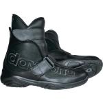 Schwarze Gore Tex Stiefeletten & Boots mit Klettverschluss wasserabweisend Übergrößen 