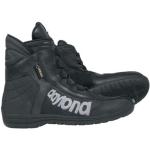 Schwarze Daytona AC Dry Gore Tex Schuhe mit Schnürsenkel aus Glattleder atmungsaktiv Größe 48 