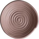 Aprikose Teller 12 cm aus Keramik 