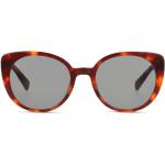 Rote Cateye Sonnenbrillen aus Kunststoff für Damen 
