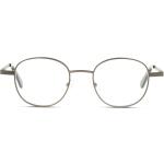 Graue Vollrand Brillen aus Metall für Damen 