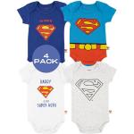 DC Comics Superman Baby Strampler Kurzarm Junge Body Mädchen Kleidung Neugeborene Bodys 4 Pack 74-80
