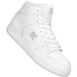 Reduzierte Weiße Skater DC Shoes High Top Sneaker & Sneaker Boots aus Leder leicht für Herren Größe 39,5 