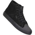 Reduzierte Schwarze Skater DC Shoes High Top Sneaker & Sneaker Boots aus Veloursleder für Herren Größe 40,5 