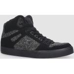 Graue Skater DC Shoes Pure High Top Sneaker & Sneaker Boots aus Nubukleder für Herren Größe 39,5 