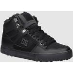 Reduzierte Schwarze DC Shoes Pure High Top Sneaker & Sneaker Boots aus Nubukleder für Herren für den für den Winter 
