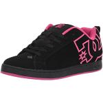 Reduzierte Pinke Skater DC Shoes Graffik Low Sneaker aus Nubukleder leicht für Damen Größe 42,5 