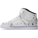 Weiße DC Shoes DC Kids High Top Sneaker & Sneaker Boots mit Schnürsenkel aus Nubukleder für Kinder Größe 38 