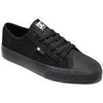 Schwarze Skater DC Shoes Herrenskaterschuhe aus Leder Größe 40,5 