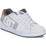 Weiße DC Shoes Net Low Sneaker aus Leder für Herren Größe 45 