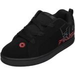Schwarze Skater DC Shoes Graffik Star Wars Herrenskaterschuhe aus Nubukleder Größe 50 