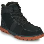 Reduzierte Schwarze DC Shoes Woodland Herrensneaker & Herrenturnschuhe aus Leder Größe 41 mit Absatzhöhe bis 3cm 