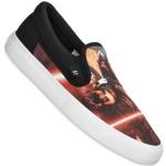 Reduzierte Schwarze Skater DC Shoes Star Star Wars Herrenskaterschuhe ohne Verschluss aus Textil leicht Größe 39,5 