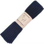 Schwarze Bestickte De Colores Nachhaltige Beinstulpen aus Alpaka-Wolle für Damen für den für den Herbst 
