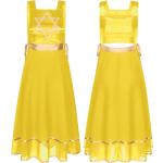 Gelbe Bauchtänzerinnen-Kostüme für Damen Größe XXL 