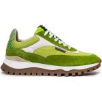 Grüne Floris van Bommel Low Sneaker aus Leder mit herausnehmbarem Fußbett für Herren Größe 41,5 