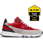 Rote Floris van Bommel Low Sneaker aus Veloursleder für Herren Größe 39,5 