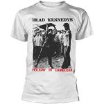 Dead Kennedys Holiday In Cambodia T-Shirt weiß XXL