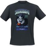 Schwarze Death Note Rundhals-Ausschnitt T-Shirts für Herren Größe M 
