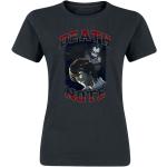 Schwarze Death Note Rundhals-Ausschnitt T-Shirts für Damen Größe XXL 