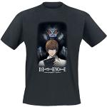 Schwarze Death Note T-Shirts für Herren Größe XL 