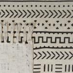 Schwarze Arabische Beliani Kuscheldecken & Wohndecken aus Baumwolle 130x180 
