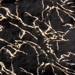 Schwarze Abstrakte Moderne Beliani Kuscheldecken & Wohndecken aus Textil 130x180 