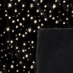Schwarze Sterne Moderne Beliani Kuscheldecken & Wohndecken aus Stoff 130x180 