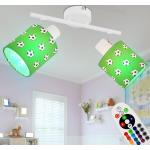 Silberne Kinderzimmer-Deckenlampen aus Chrom Farbwechsel | RGB E14 