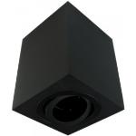 Schwarze GTV Quadratische Deckenleuchten & Deckenlampen aus Aluminium schwenkbar GU5.3 / MR16 
