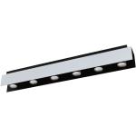 Schwarze Moderne etc-shop Dimmbare LED Deckenleuchten aus Stahl Farbwechsel | RGB GU10 Energieklasse mit Energieklasse F 