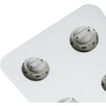 Reduzierte Weiße Moderne Lindby Quadratische Deckenleuchten & Deckenlampen aus Metall dimmbar GX53 