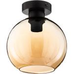Cremefarbene Moderne Runde Runde Lampenschirme aus Glas 