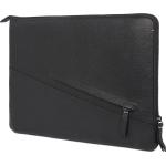 Schwarze Decoded Macbook Taschen aus Leder klein 